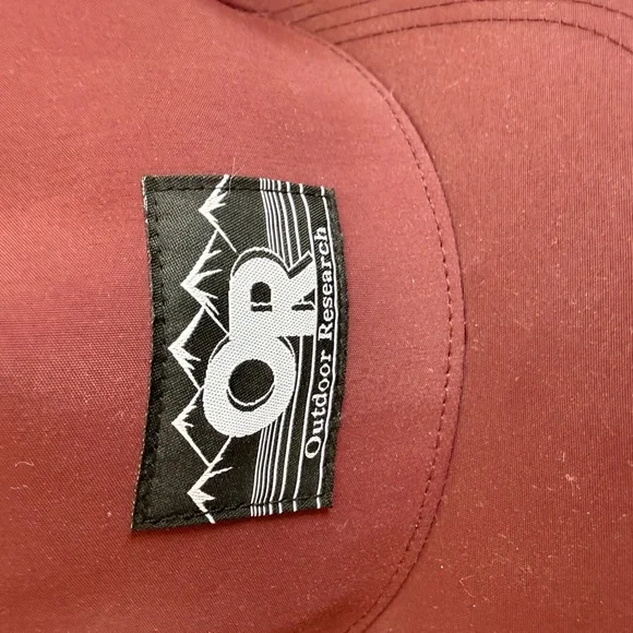 Outdoor Research Maroon Earflap Cap - Picture 2 of 5